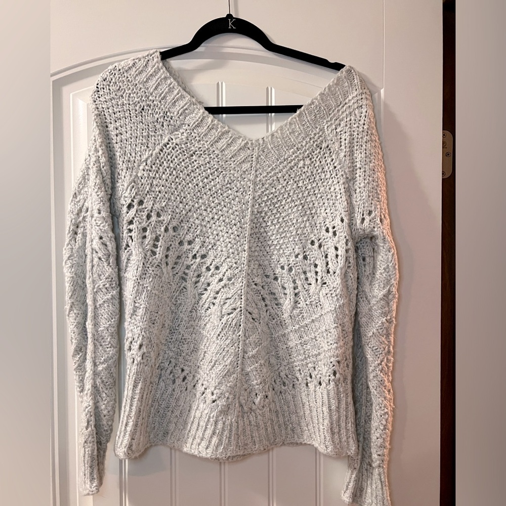 Cream Sweater Size Small